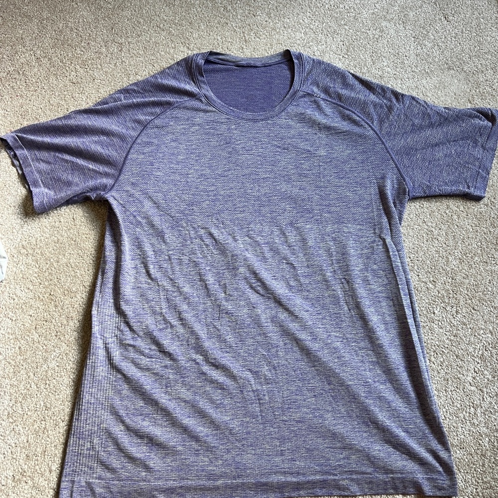 Men's Lululemon Purple Athletic Shirt